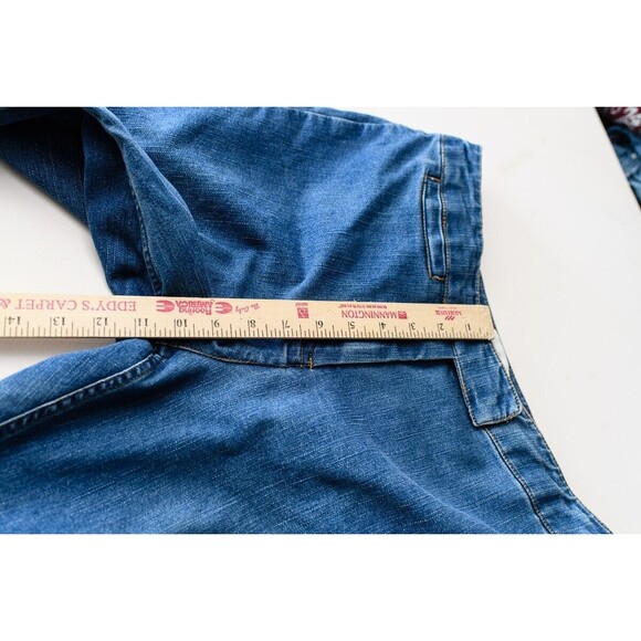 Northern Isles size 10 Women's Jeans Floral embroidered straight leg - Picture 7 of 11